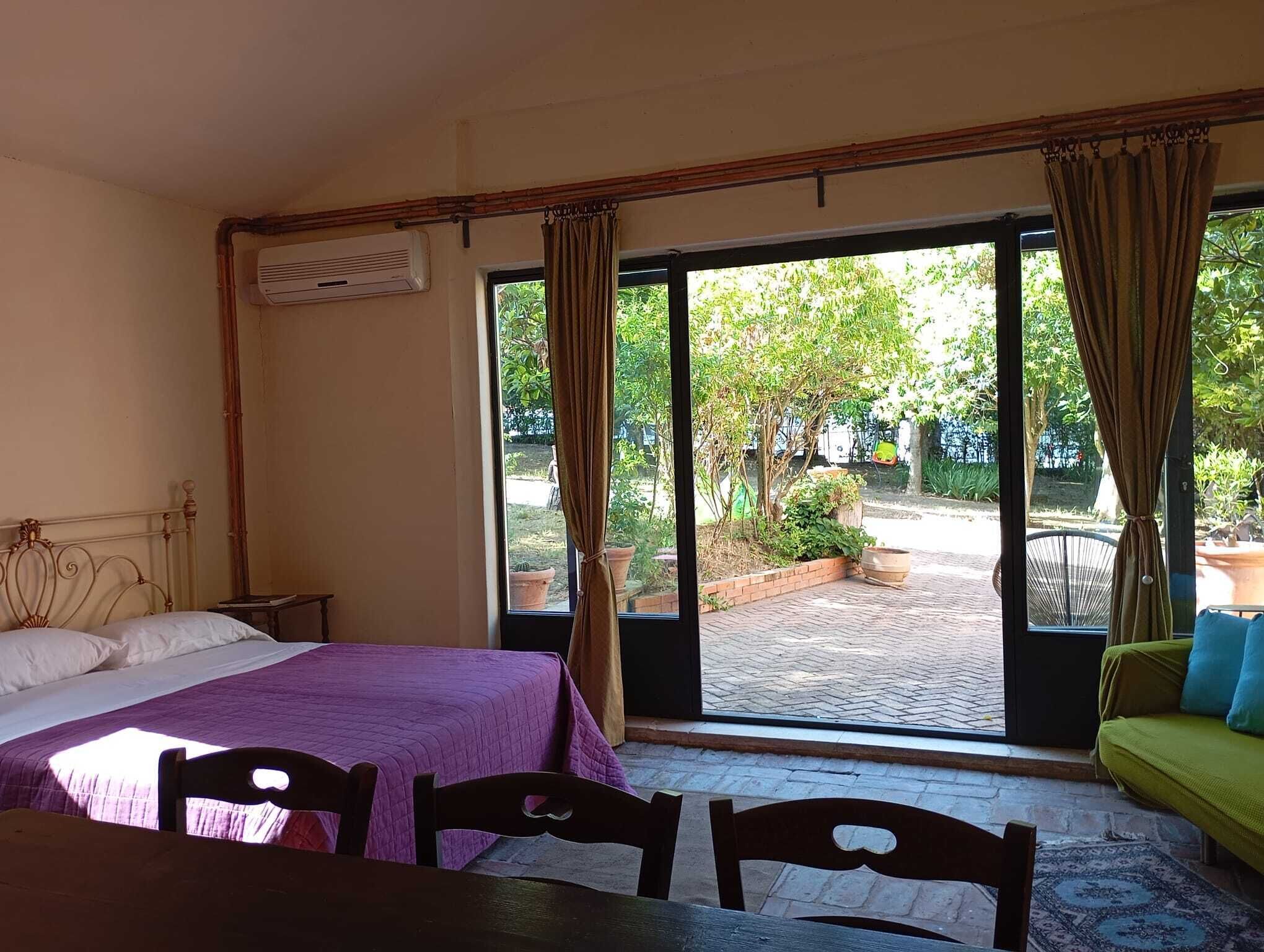 1 bedroom, iron/ironing board, travel crib, free WiFi