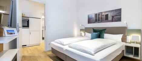 1 sovrum, gratis wi-fi och sängkläder