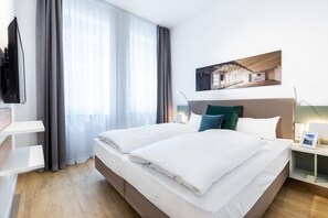1 Schlafzimmer, kostenloses WLAN, Bettwäsche