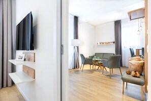 Tv och en stereo