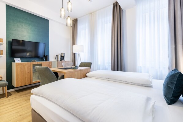 Wifi gratis y ropa de cama 