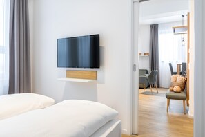 1 bedroom, free WiFi, bed sheets - Stilvolles, Topmodernes Eck-apartment mit Hafenblick im Alten Hafen Wismars (Hansestadt Wismar)