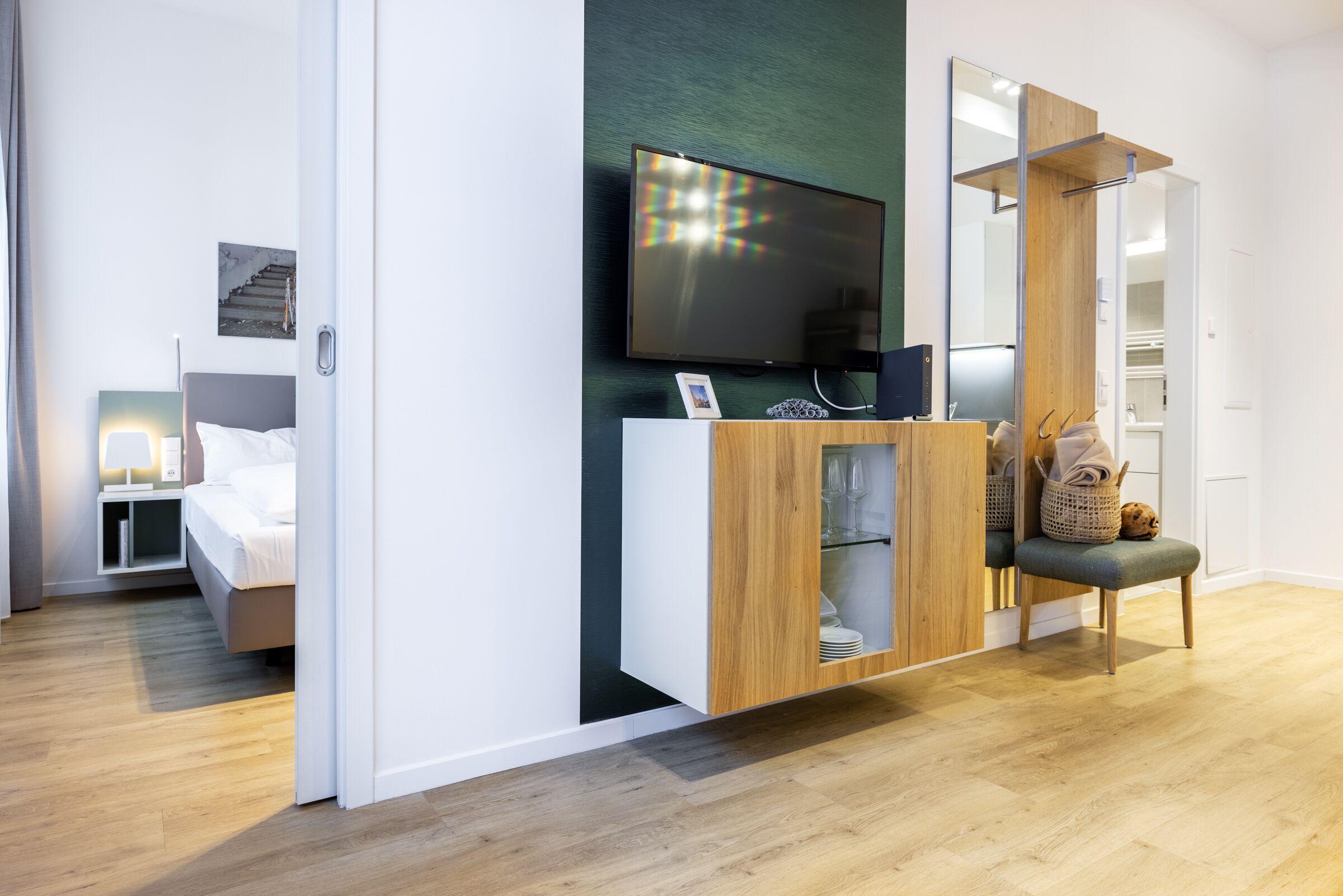 1 多间卧室、免费 WiFi、床单