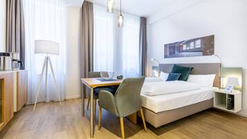 Wi-fi (inkludert) og sengetøy