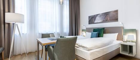 Gratis wifi, beddengoed