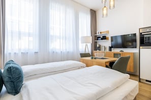 Wi-Fi gratuit, draps fournis