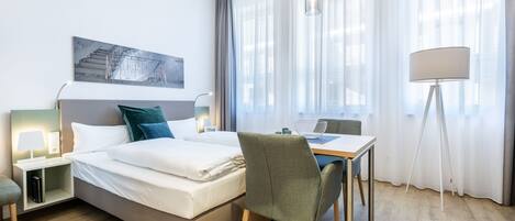 Wifi gratis y ropa de cama