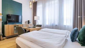 Gratis Wi-Fi, sengetøj