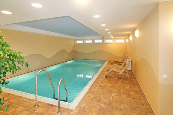 Indoor pool, a heated pool