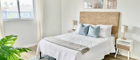 2 bedrooms, desk, iron/ironing board, free WiFi