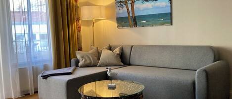 TV, DVD player, stereo