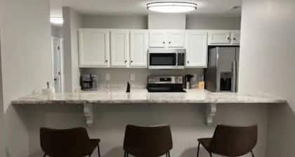 Luxury life in downtown