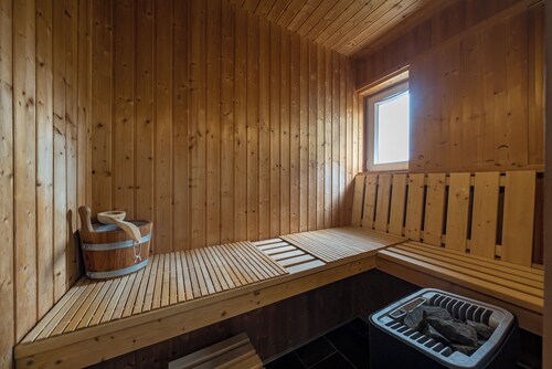 Tolles Ferienapartment an der Nordsee mit Meerblick, Balkon, Sauna und Hot-Tub