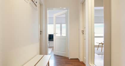 Tolle Ferienwohnung in der ersten Reihe mit sensationellem Meer- und Strandblick
