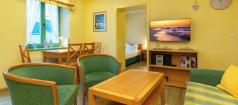 2-zimmer Ferienwohnung in Erstklassiger Lage - nur 100 m zum Feinsandigen Strand
