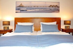 2 室のベッドルーム、WiFi (無料)