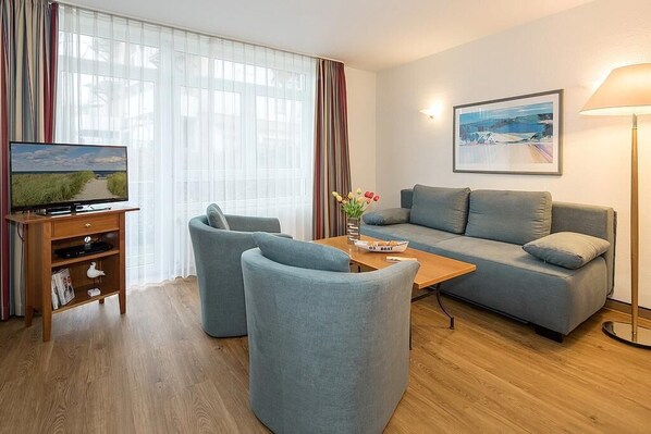 TV, DVD player, stereo