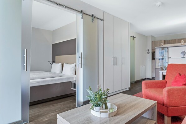 1 bedroom, travel crib, free WiFi