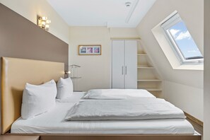 2 Schlafzimmer, Reisekinderbett, kostenloses WLAN