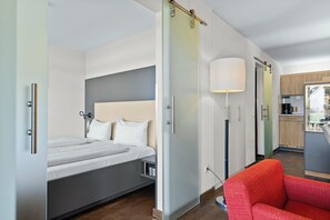 1 Schlafzimmer, Bügeleisen/Bügelbrett, Reisekinderbett, kostenloses WLAN
