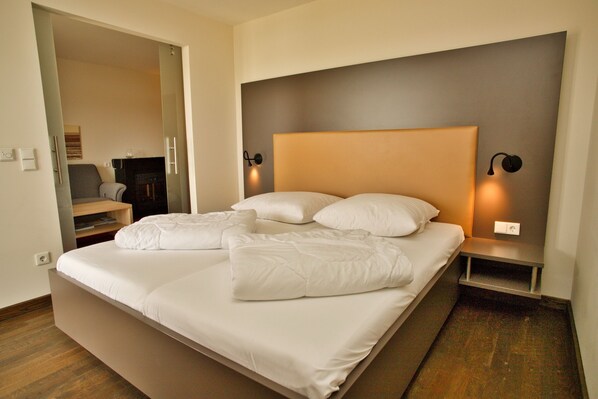 2 Schlafzimmer, Reisekinderbett, kostenloses WLAN