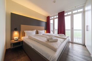 1 dormitori, un bressol de viatge i wifi gratuïta 