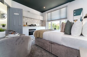 Superior Studio | 1 bedroom, premium bedding, individually decorated