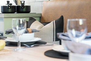 Premium Apartment | Living area | 32-inch Smart TV with cable channels, Netflix, streaming services