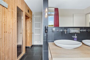 Shower, hair dryer, bidet