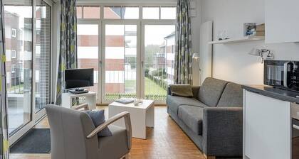 Barrierearme Ferienwohnung mit geschützter, sonniger Loggia - 100 m zum Strand!