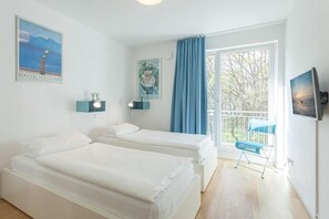 2 Schlafzimmer, Bügeleisen/Bügelbrett, kostenloses WLAN