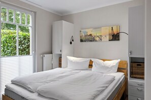 2 slaapkamers, een strijkplank/strijkijzer, gratis wifi