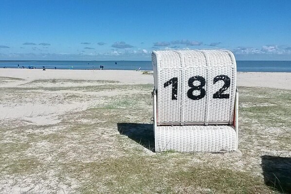 Tæt på stranden