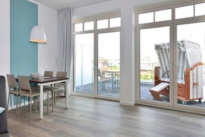 Interior - Modernes Ferienapartment am Inselstrand mit Meerblick, Balkon und Strandkorb! (Nordseeheilbad Wangerooge)