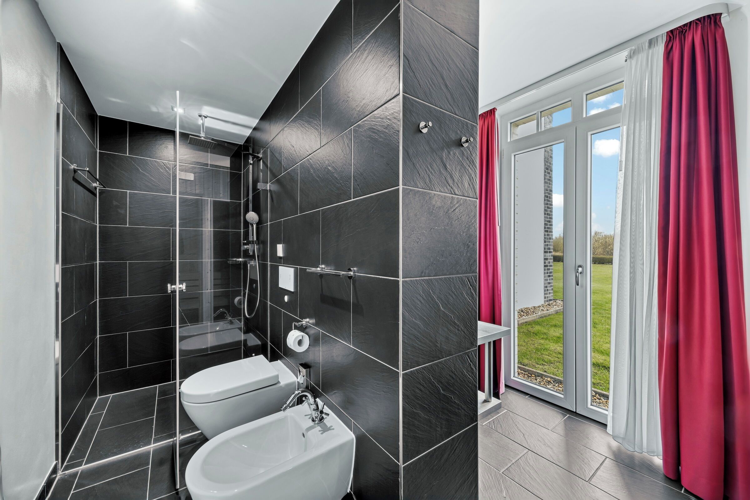 Shower, hair dryer, bidet
