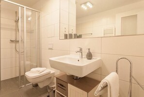 Shower, hair dryer