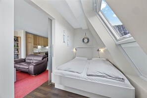 2 chambres, lit de bébé portatif, accès au Wi-Fi (inclus)