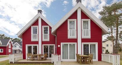 Great vacation home with infrared sauna, fireplace and south-facing terrace - 700 m to the beach!