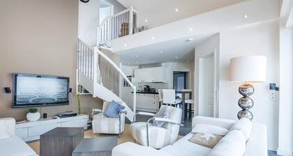 Stillvolles Maisonette-apartment mit Toller Dachterrasse und Leuchtturmblick