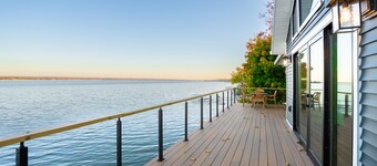 Brand new luxury lakefront home on Cayuga Lake
