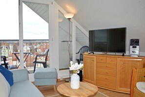 Tv och en stereo