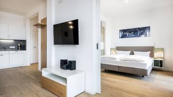 1 Schlafzimmer, kostenloses WLAN, Bettwäsche