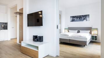1 Schlafzimmer, kostenloses WLAN, Bettwäsche