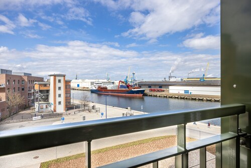 Tolles Hafenapartment in Südlage mit direktem Blick auf den Alten Hafen Wismars