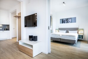 1 makuuhuone, ilmainen Wi-Fi, vuodevaatteet
