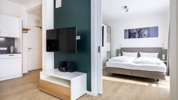 1 Schlafzimmer, kostenloses WLAN, Bettwäsche