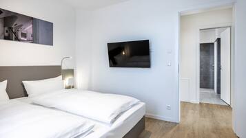 2 sovrum, gratis wi-fi och sÀngklÀder