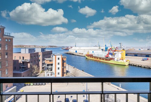 Tolles Hafenapartment mit Saunanutzung in erstklassiger Lage am Alten Hafen