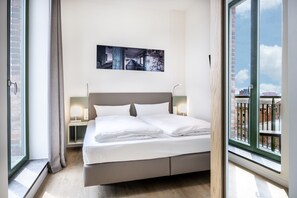 1 bedroom, free WiFi, bed sheets - Schickes Hafenapartment mit Balkon und Tollem Ausblick in Hervorragender Lage (Hansestadt Wismar)