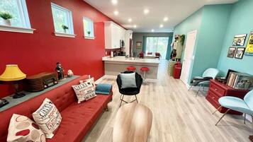 Smart TV, books, music library